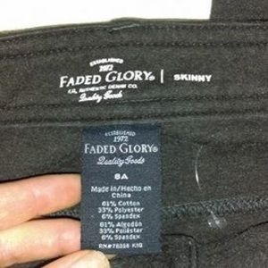 Faded glory pants